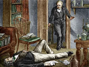 Simpson researching anaesthetics, 1840s Simpson researching anaesthetics, 1840s