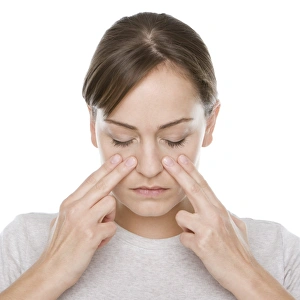 Migraine Headache Treatment Prints: Sinus pain