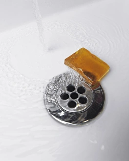 Household Cleaning Supplies Prints: Soap and water