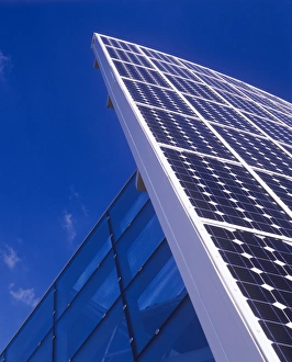 Solar Panels in Sunlight Print