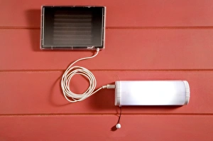 Solar Powered Lamp Print