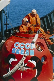 Manned Spaceflight Programme Prints: Soviet cosmonauts during training