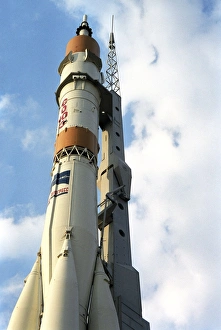 Soviet Space Program Prints: Soyuz Soviet rocket