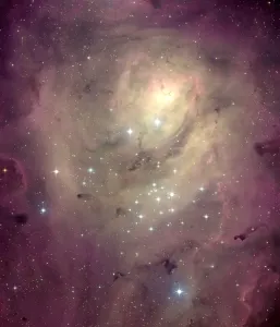 Sagittarius Constellation Prints: Lagoon nebula