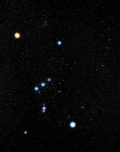 Orion's Belt Prints: Orion Constellation Print