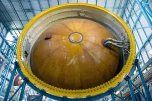Space Exploration History Prints: Saturn V rocket tank