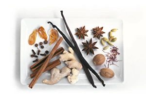Images Dated 30th August 2012: Spices Print: Assorted Spices