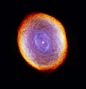 Planetary Nebula Prints: Spirograph planetary nebula IC418