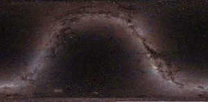 Images Dated 10th August 2012: Milky Way Star Map Print