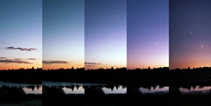 Nighttime Astronomy Photography Prints: Starry night
