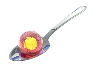 Stem Cell Research Prints: Stem cell on spoon
