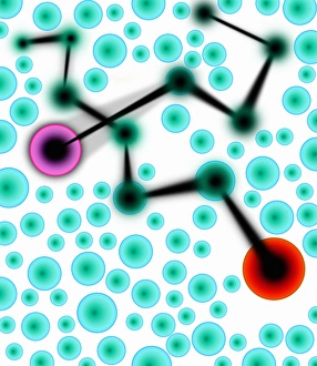 Subatomic Particles Prints: Subatomic particles, artwork