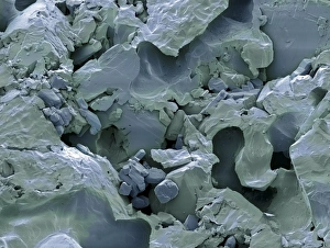 SEM Print of Sugar Cube Crystals