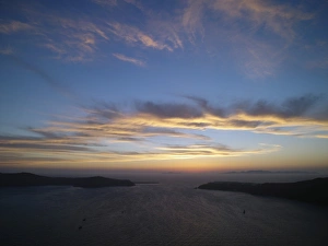 High Altitude Clouds Prints: Sunlit clouds