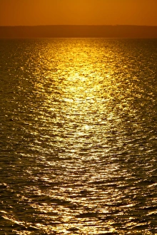 Sweden Lake Scenery Prints: Sunset over a lake