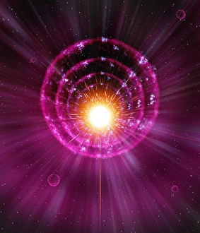 Supernova Explosion Print