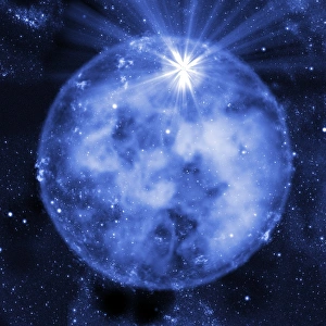 Supernova Explosion Print