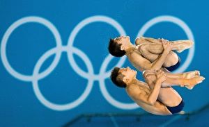 Synchronised diving at London Olympics C015/5893 Synchronised diving at London Olympics C015/5893