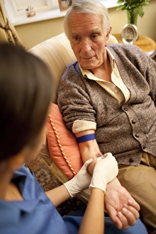 Blood Sample Collection Prints: Taking a blood sample
