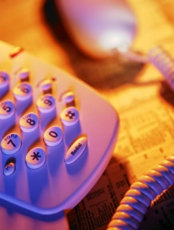 Old Fashioned Telephone Prints: Telephone