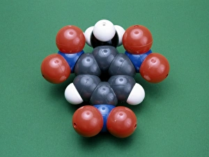 Molecular Model of TNT Print