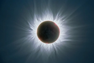 Total Solar Eclipse Prints: Total solar eclipse with corona