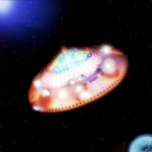 Unidentified Flying Objects Prints: UFO spacecraft