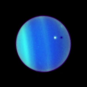 Planetary Science Images Prints: Uranus and Ariel