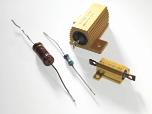 Electronic Components Prints: Various resistors
