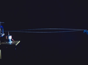 Vibrating String Print