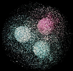 Visualisation of quark structure of neutron Visualisation of quark structure of neutron
