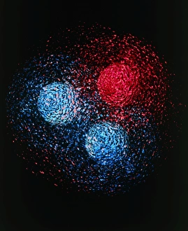 Visualisation of quark structure of proton Visualisation of quark structure of proton