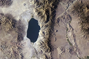 Walker Lake Print, a photograph of the lake's surface in western Nevada