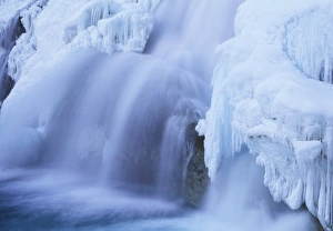 Frozen Waterfall Prints: Wapta Falls, Canada