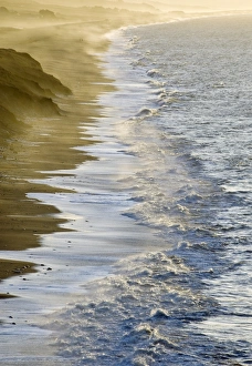 Dorset Coastline UK Prints: Wave breaking
