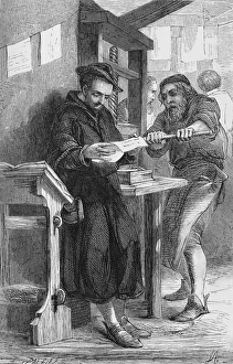 William Caxton Biography Prints: William Caxton, English printer