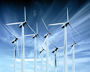 Wind Turbine Print