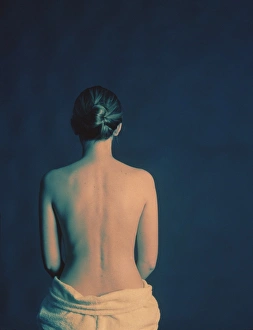 Woman's Back Print