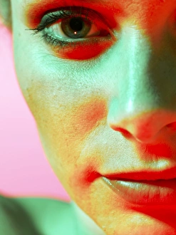 Woman's Face Print