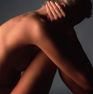 Human Torso Anatomy Prints: Womans shoulder