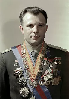 Images Dated 21st August 2007: Yuri Gagarin, Soviet cosmonaut
