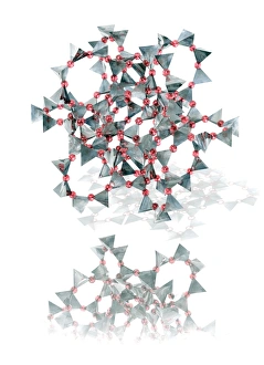 Images Dated 14th December 2006: Zeolite A Crystal Structure Print