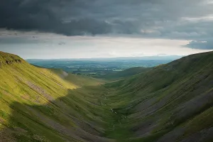 Prints of England, Cumbria, High Cup Nick Westmorland Prints: High Cup Nick Print, England