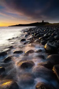 Embleton Bay Print - Northumberland Coastline