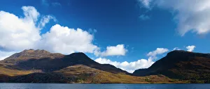 Scotland, Scottish Highlands, Beinn Eighe NNR. Slioch, a mountain alongside Loch Maree in the Beinn Eighe National Scotland, Scottish Highlands, Beinn Eighe NNR. Slioch, a mountain alongside Loch Maree in the Beinn Eighe National