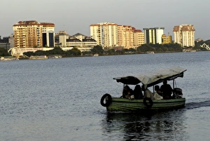 Prints of Vembanad Lake, Kochi, Kerala, India, Asia Images Dated 2006 August: Vembanad Lake Print