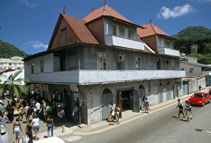 Seychelles Travel Destination Prints: Albert Street
