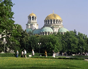 Alexander Nevsky Cathedral Sofia Prints: Alexander Nevski cathedral, Sofia, Bulgaria, Europe
