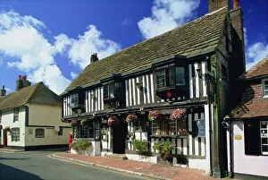 Prints of Alfriston, East Sussex, England, United Kingdom, Europe East Sussex Prints: Alfriston Village Print