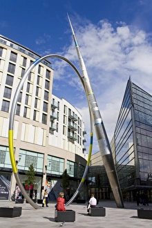 Alliance sculpture by Metais amd St. Davids Shopping Centre, Cardiff Alliance sculpture by Metais amd St. Davids Shopping Centre, Cardiff